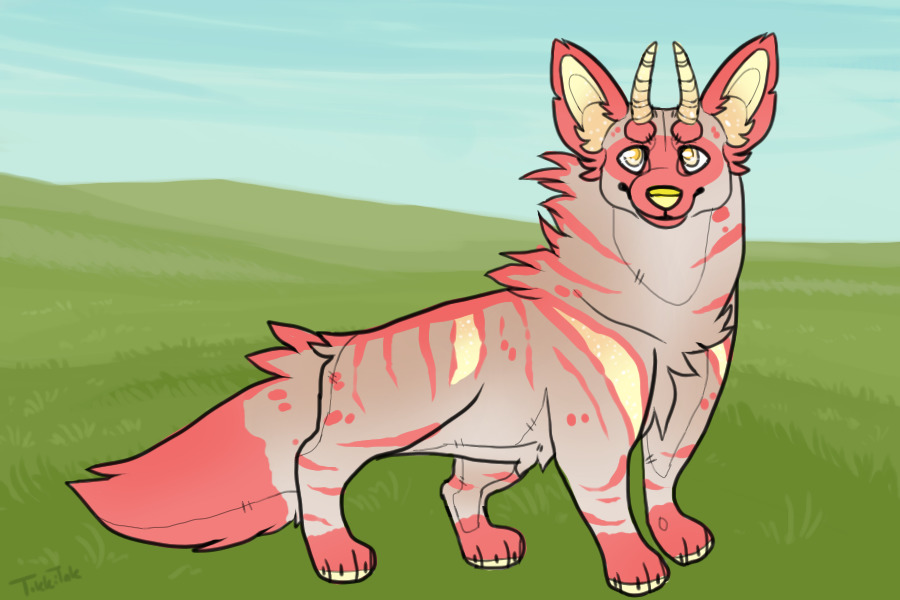 Aardwolf with Horns Contest Entry