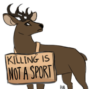 Killing really isn't a sport!!