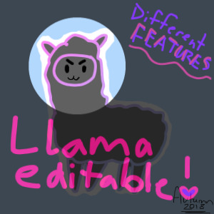 Editable Llama!