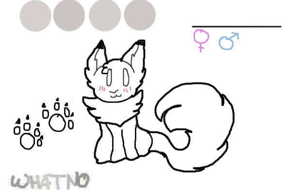 Fluffy Cat Ref Editable (REMADE)