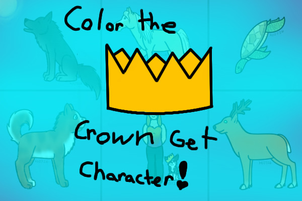 Color in the Crown, get a Character