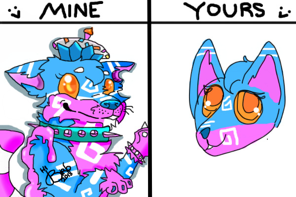 mine vs yours!