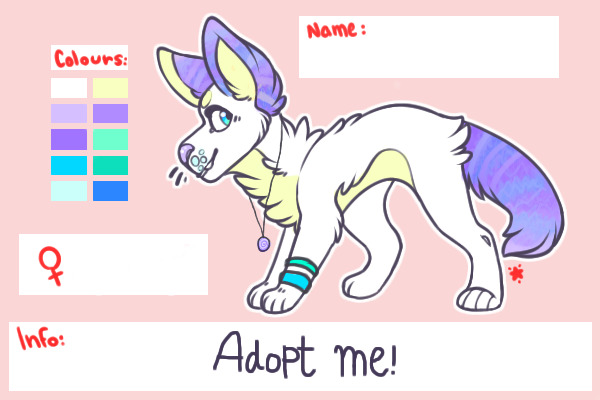 Pup Wolf Adoptable 1.0