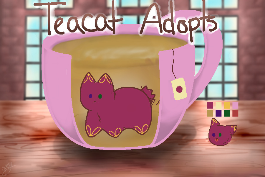 [014] Adopt | Raspberry Mango Tea [ Winner Chosen]