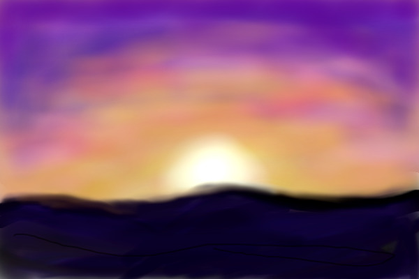 Some sunset thing