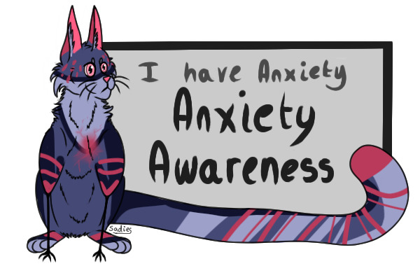 anxiety awareness species -- second bby