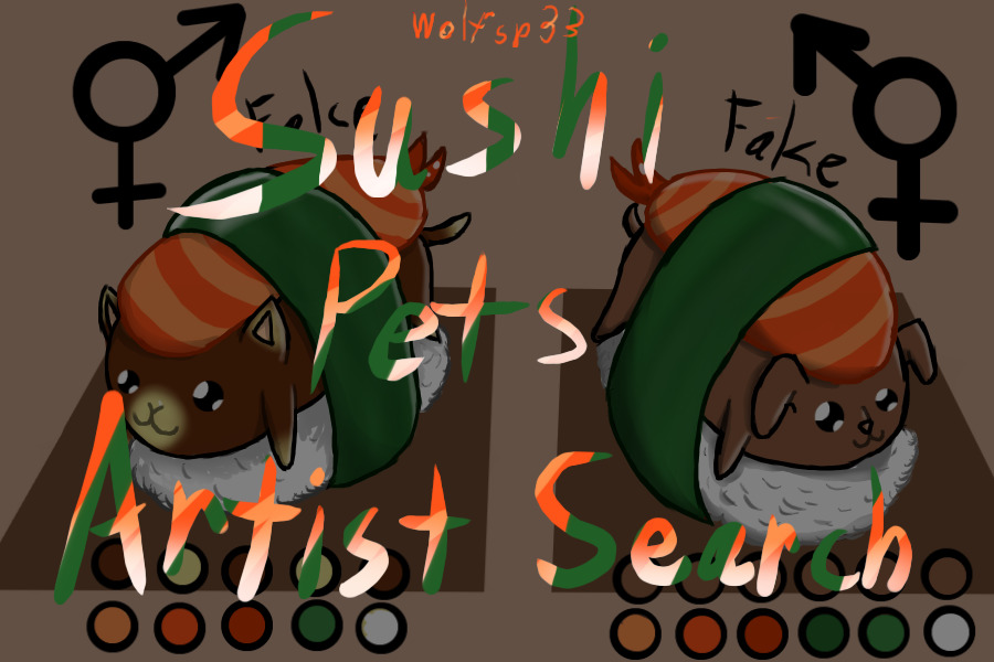 Sushi Pets Artist Search