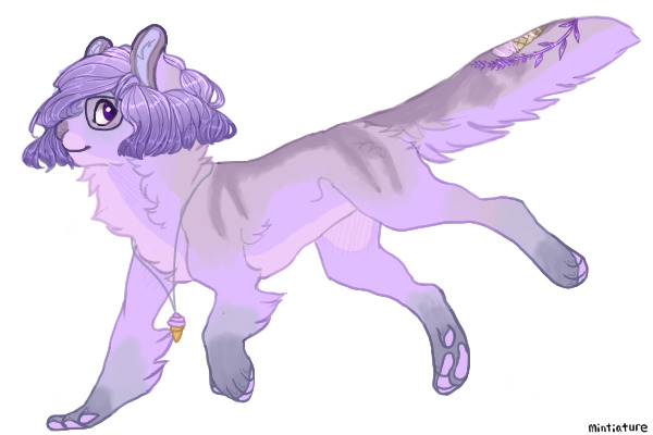 lavender girl