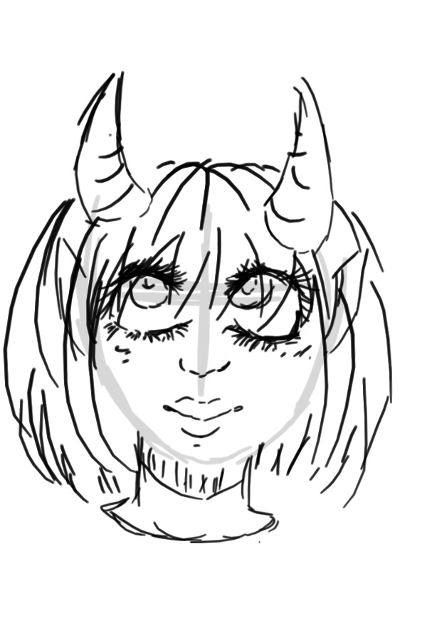 girl w/ horns