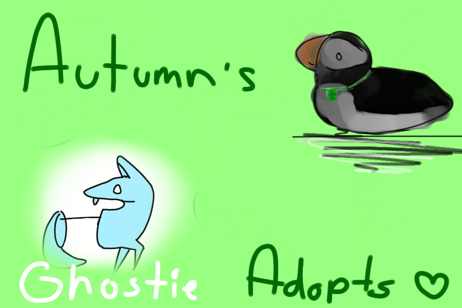 Autumn's Ghostie Adopts