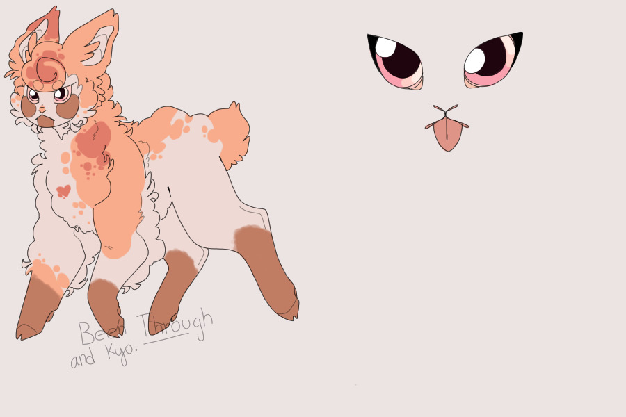 Valley Lambs #1 - Common Peach/Rose Ewe | Been Through