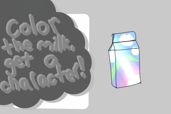 My Colored Milk Carton XD