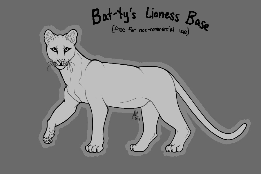 Free for Non-Commercial Use Lioness Base
