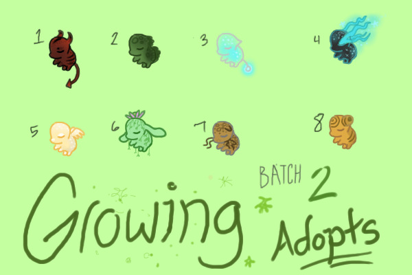 GROWNING ADOPTS BATCH2!