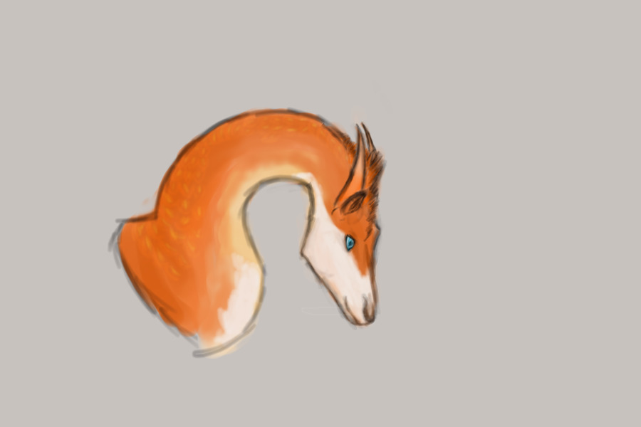 Goldfish dragon
