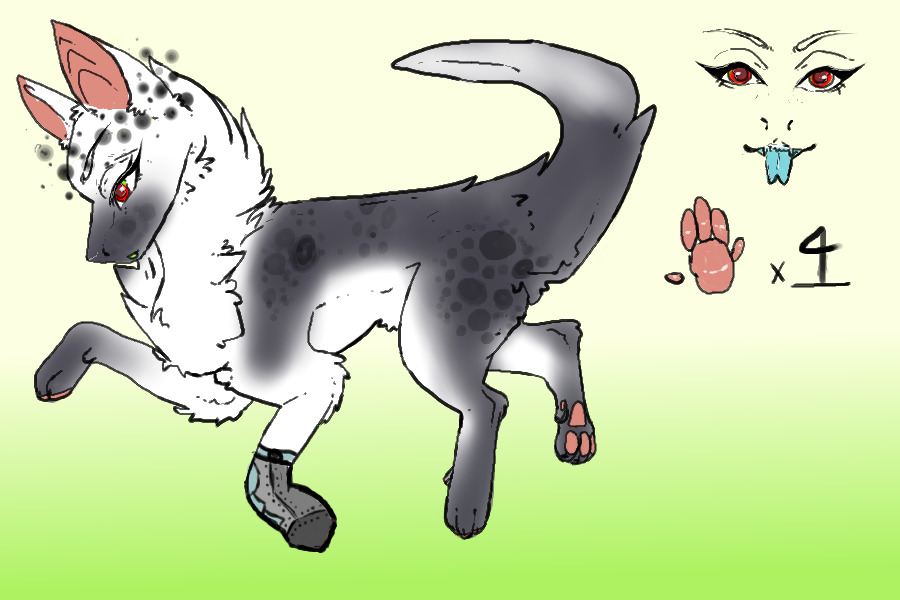 Speckles - saturn dog