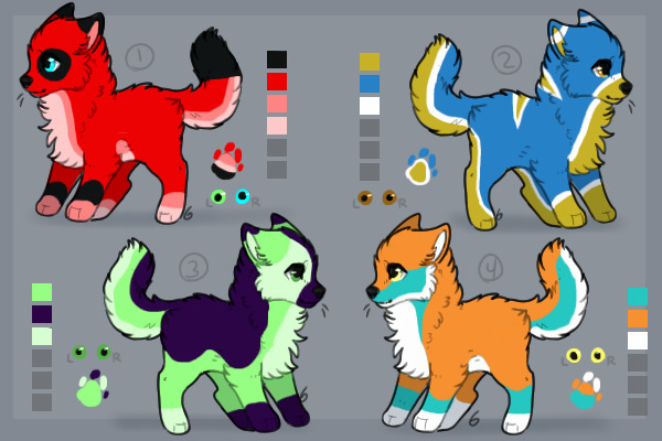 Dog Designs (1 Available)