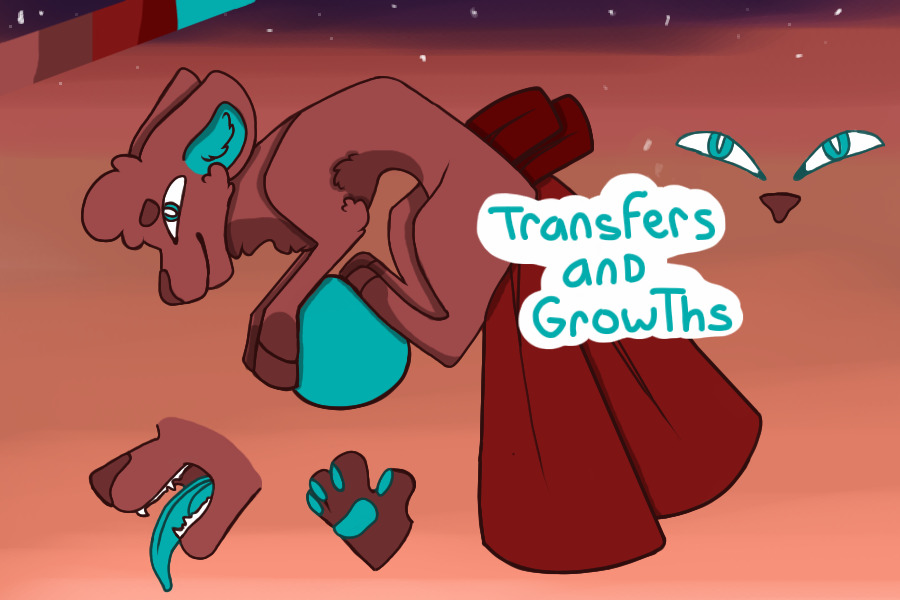 ¨°o.O Feather Tailed Wolves - Transfers and Growths O.o°¨