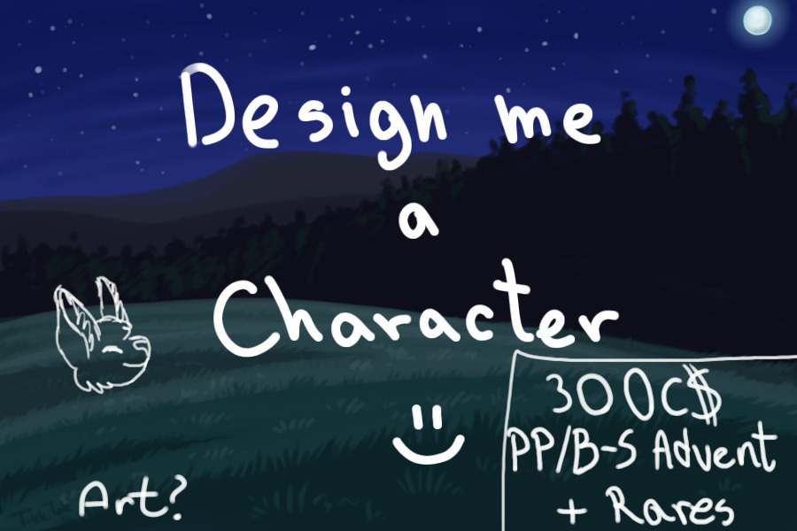 . : Design a Character 300 c$ + art (clOSed)