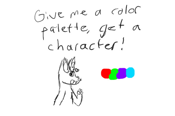 colored a palette