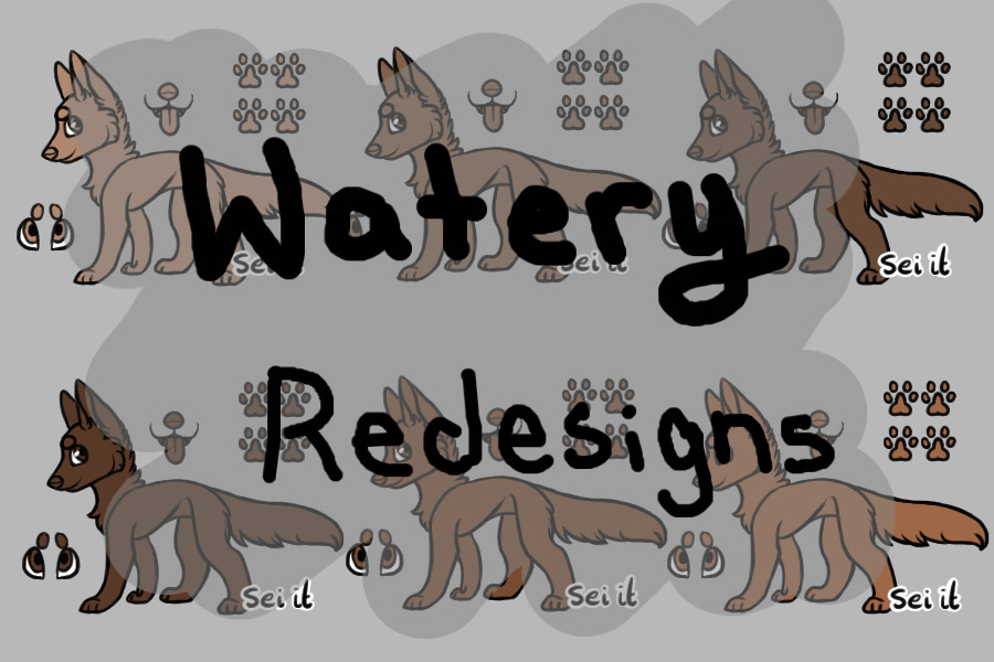 Wolf redesigns