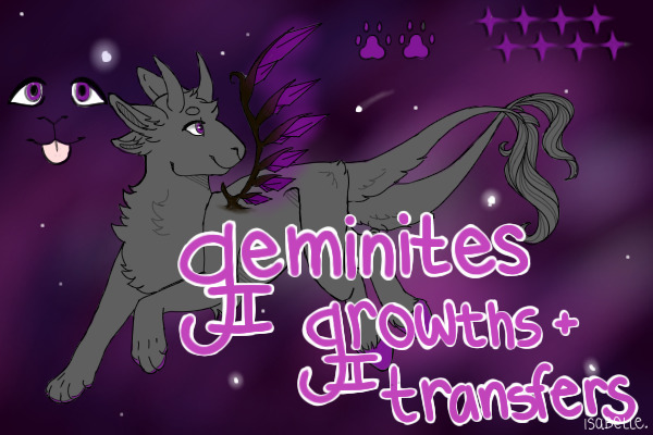 ♊︎ geminite growths and transfers