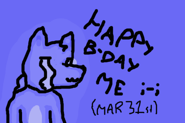 It's mah birthday on the 31 :3