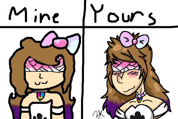 mine vs your thing!