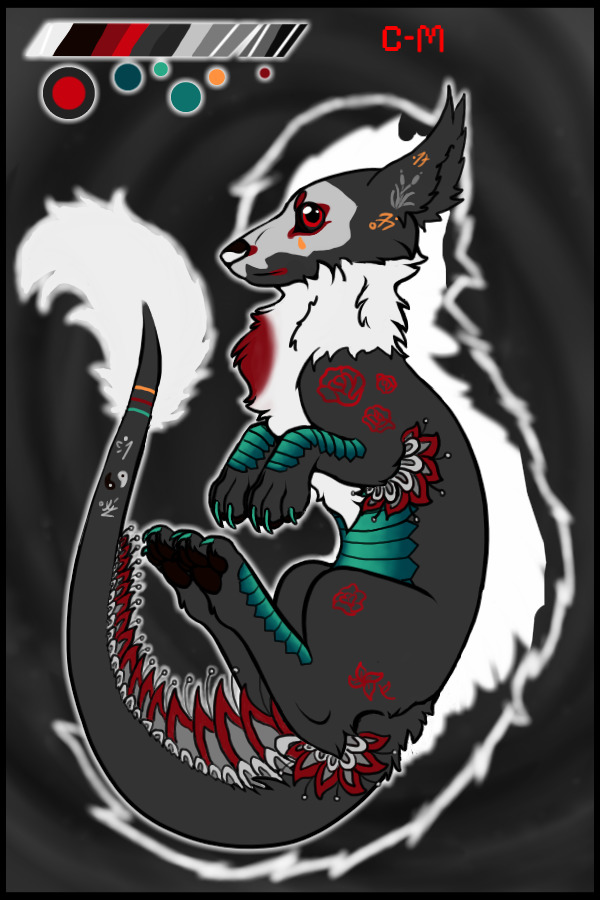 Underneath all that hair