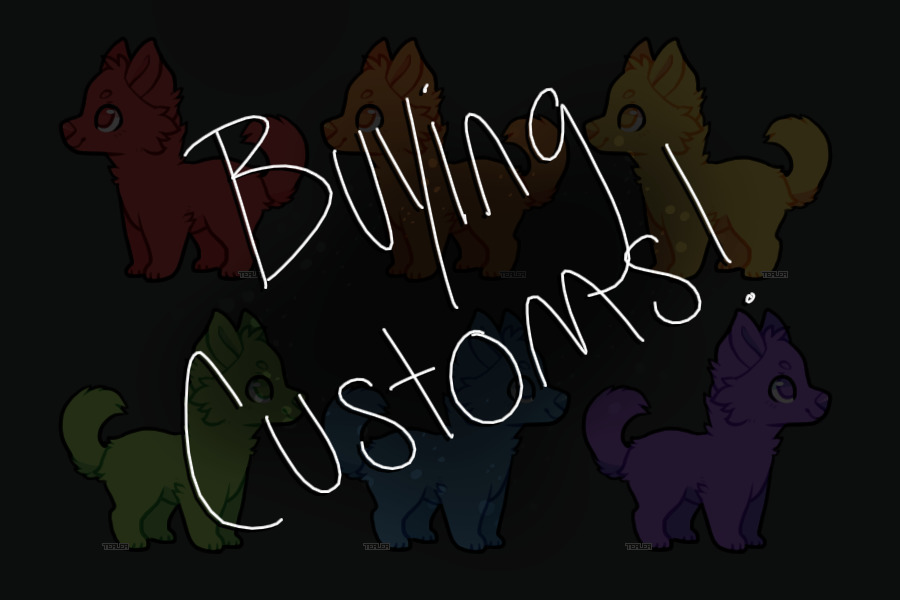 Buying Custom Adopts!!