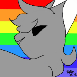 LGBTQ+ Cat Editable