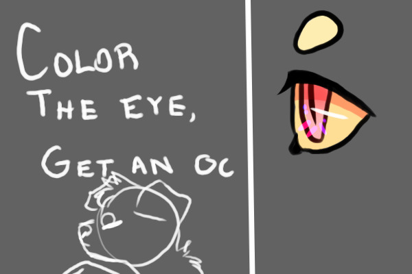 Color an Eye, Get a Character