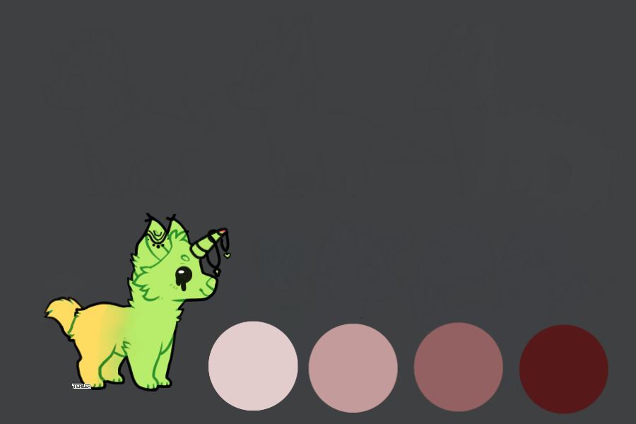 palette for a pup