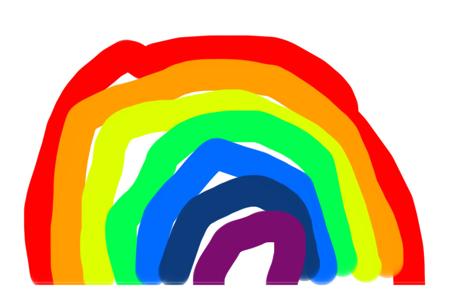 Super cruddy rainbow