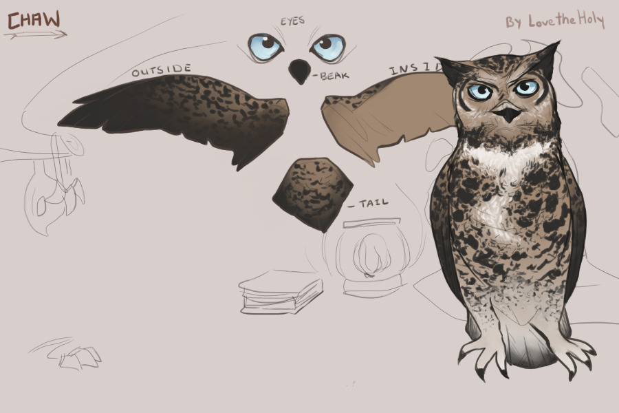 Guardian Owl #020