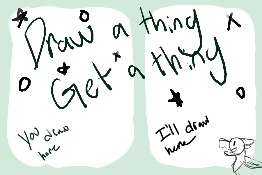 Draw a thing, get a thing