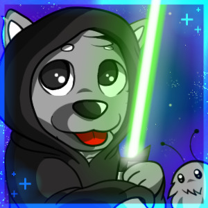 May The 4th Be With You - Jedi Dog Editable Avatar!