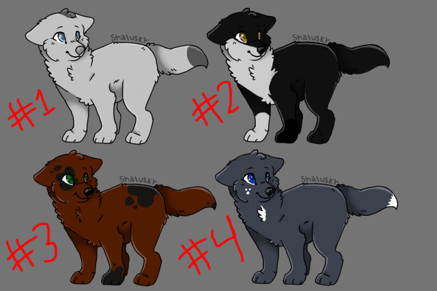 Free Wolf Pup Adoptables! FCFS!