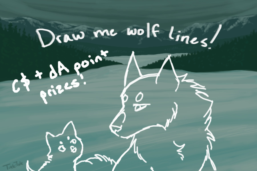 wolf lineart competition [prizes update]