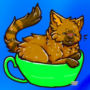 Cup cat!