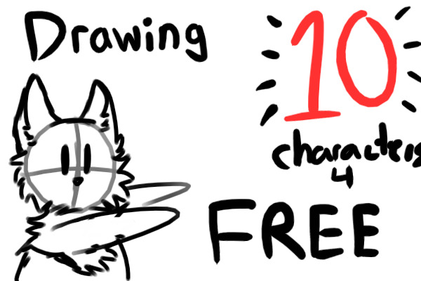! FREE ART ! (closed, working on the drawing)