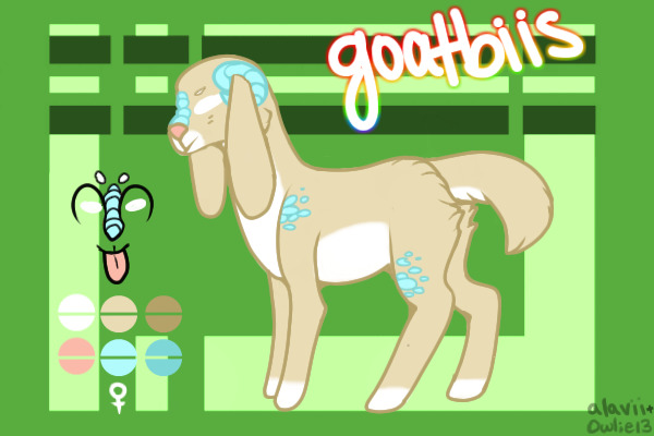 LadyChinaAru's Goatbii MYO #2: Approved