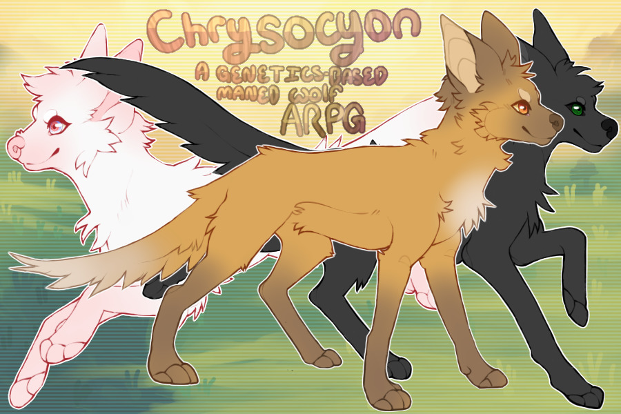 (⦔) ━━ CHRYSOCYON // a maned wolf ARPG - Exploration Update!