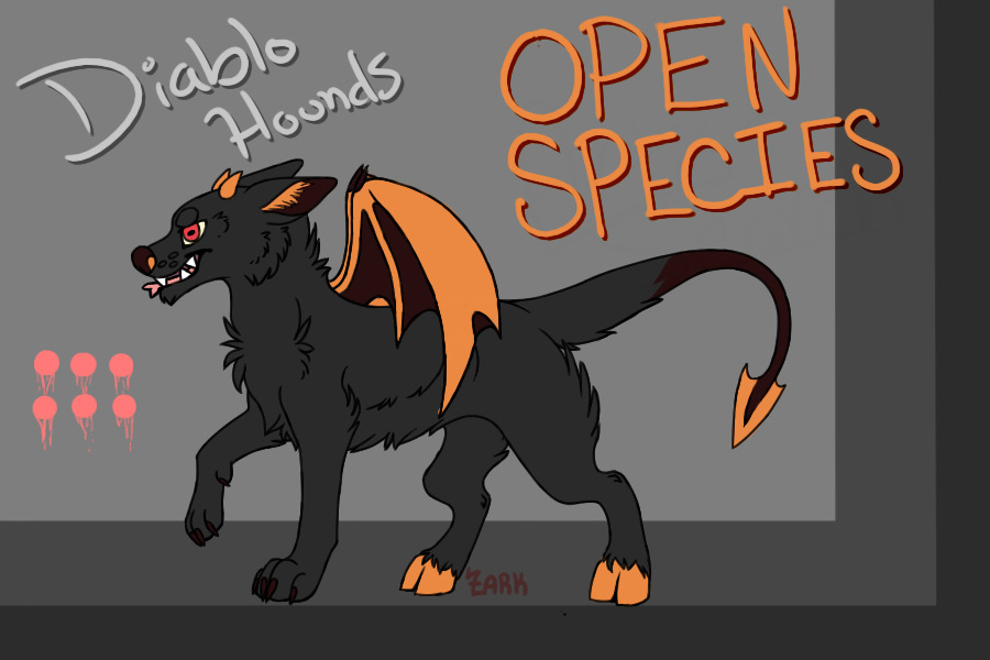 Diablo Hounds - Open Species!