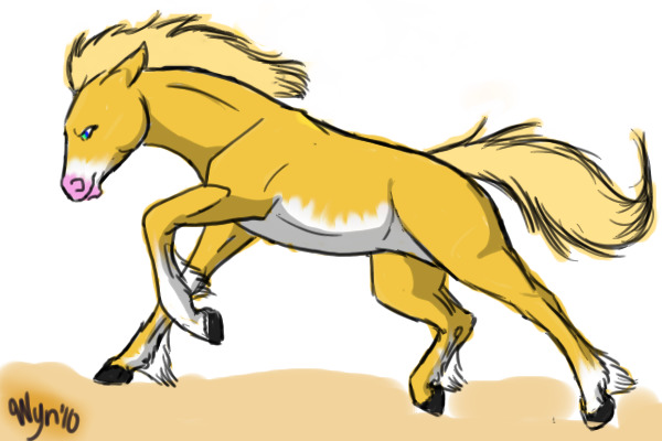 toxic's horse form