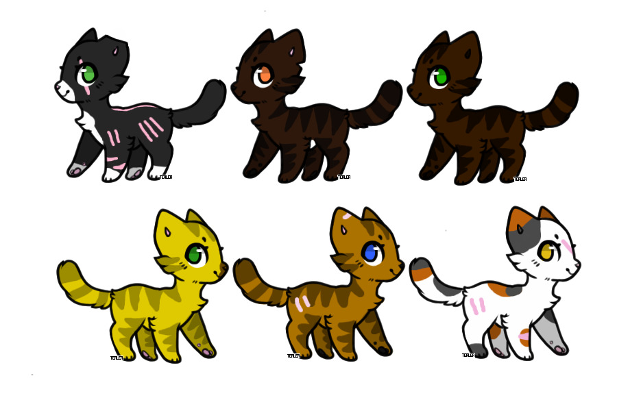 Warrior PineClan OC's