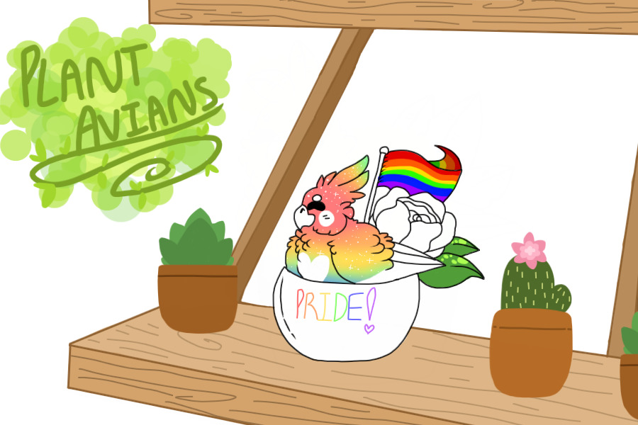 Plant Avians- LGBTQ Pride