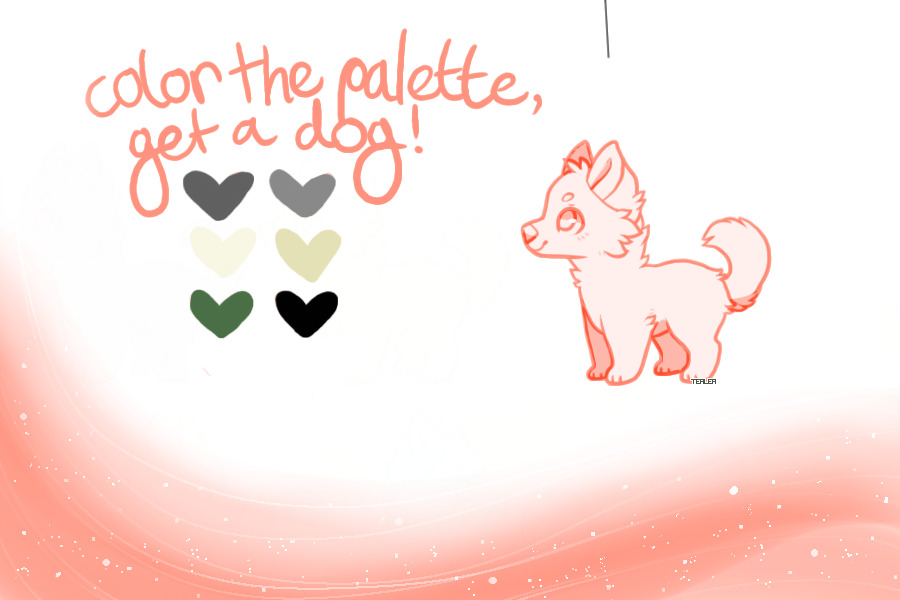 Re: color the palette, get a dog design !