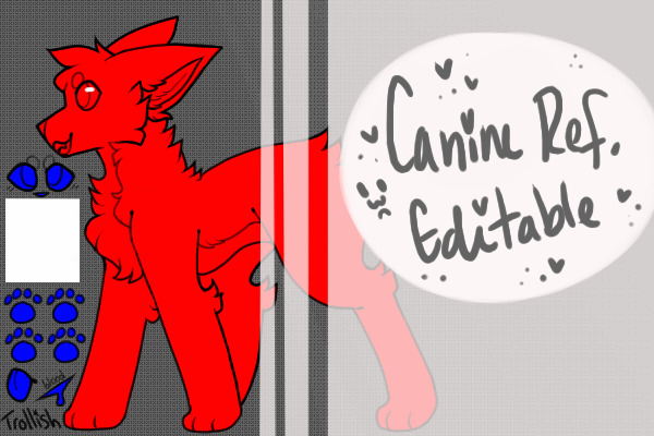 Canine Reference Editable