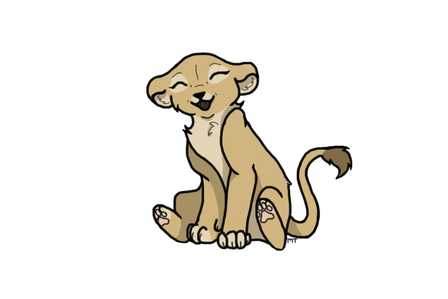 Lion Cub Editable!